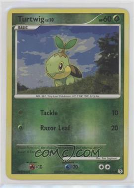 2007 Pokémon - Diamond & Pearl - Base Set - Reverse Foil #103.1 - Turtwig [EX to NM]