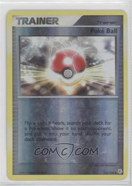 2007 Pokémon - Diamond & Pearl - Base Set - Reverse Foil #110 - Poke Ball [Noted]