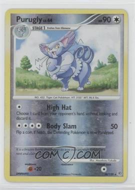 2007 Pokémon - Diamond & Pearl - Base Set - Reverse Foil #36 - Purugly