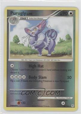 2007 Pokémon - Diamond & Pearl - Base Set - Reverse Foil #36 - Purugly [Noted]