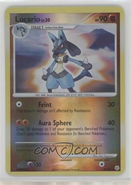 2007 Pokémon - Diamond & Pearl - Base Set - Reverse Foil #6 - Lucario