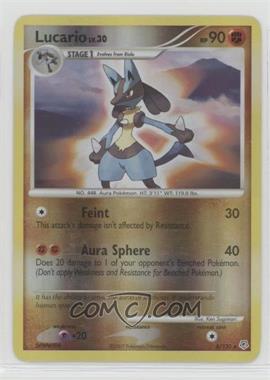 2007 Pokémon - Diamond & Pearl - Base Set - Reverse Foil #6 - Lucario