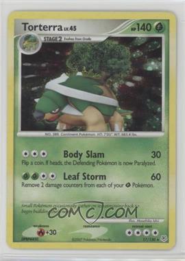 2007 Pokémon - Diamond & Pearl - Base Set #17 - Torterra (Holo)