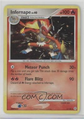 2007 Pokémon - Diamond & Pearl - Base Set #5 - Infernape (Holo)