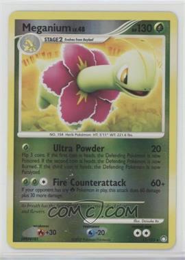 2007 Pokémon Diamond & Pearl - Mysterious Treasures - [Base] - Reverse Foil #13 - Meganium