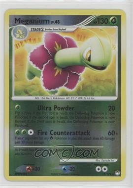 2007 Pokémon Diamond & Pearl - Mysterious Treasures - [Base] - Reverse Foil #13 - Meganium