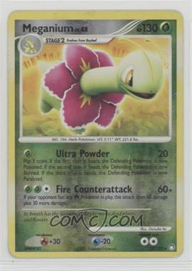 2007 Pokémon Diamond & Pearl - Mysterious Treasures - [Base] - Reverse Foil #13 - Meganium