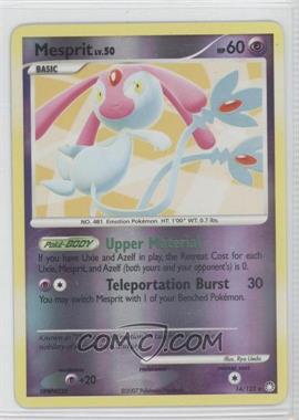 2007 Pokémon Diamond & Pearl - Mysterious Treasures - [Base] - Reverse Foil #14 - Mesprit