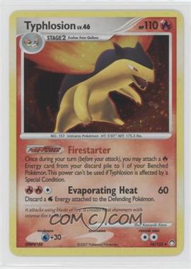 2007 Pokémon Diamond & Pearl - Mysterious Treasures - [Base] #16 - Typhlosion (Holo)