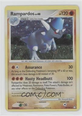 2007 Pokémon Diamond & Pearl - Mysterious Treasures - [Base] #33 - Rampardos