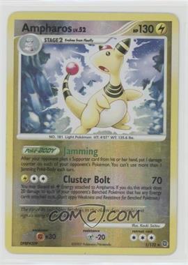 2007 Pokémon Diamond & Pearl - Secret Wonders - [Base] - Reverse Foil #1 - Ampharos