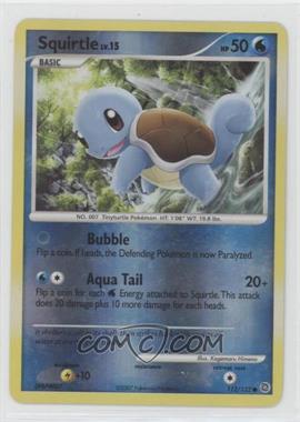 2007 Pokémon Diamond & Pearl - Secret Wonders - [Base] - Reverse Foil #112 - Squirtle