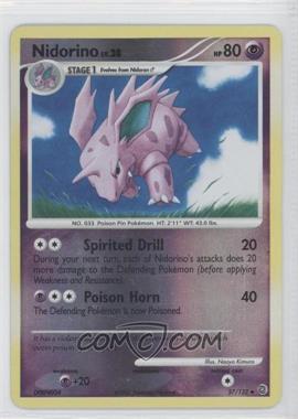 2007 Pokémon Diamond & Pearl - Secret Wonders - [Base] - Reverse Foil #57 - Nidorino
