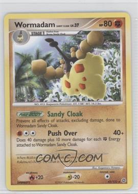 2007 Pokémon Diamond & Pearl - Secret Wonders - [Base] #42 - Wormadam Sandy Cloak