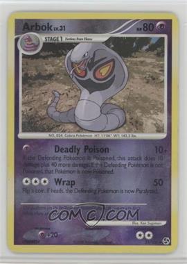 2008 Pokémon Diamond & Pearl - Great Encounters - [Base] - Reverse Foil #33 - Arbok [Poor to Fair]