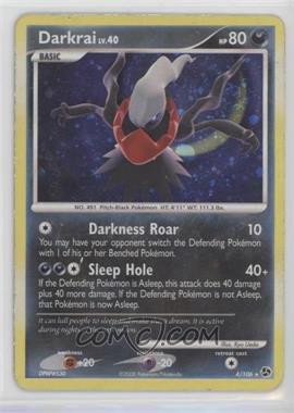 2008 Pokémon Diamond & Pearl - Great Encounters - [Base] #4.1 - Holo - Darkrai [Good to VG‑EX]