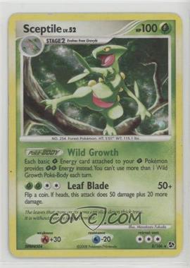 2008 Pokémon Diamond & Pearl - Great Encounters - [Base] #8 - Holo - Sceptile
