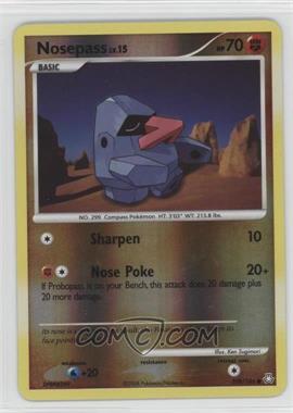 2008 Pokémon Diamond & Pearl - Legends Awakened - [Base] - Reverse Foil #109 - Nosepass