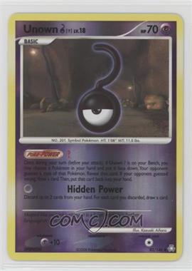 2008 Pokémon Diamond & Pearl - Legends Awakened - [Base] - Reverse Foil #82 - Unown (?)