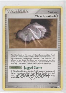 2008 Pokémon Diamond & Pearl - Legends Awakened - [Base] #138 - Claw Fossil