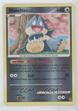 2008 Pokémon Diamond & Pearl - Majestic Dawn - [Base] - Reverse Foil #68 - Munchlax