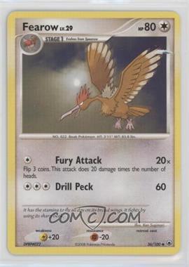 2008 Pokémon Diamond & Pearl - Majestic Dawn - [Base] #36 - Fearow [Poor to Fair]