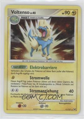 2009 Pokémon - Platinum - [Base] - German #11 - Holo - Manectric [EX to NM]
