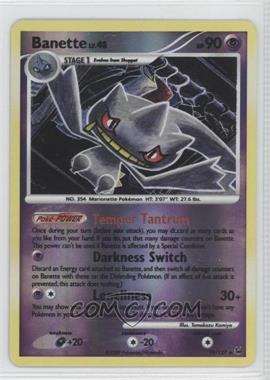 2009 Pokémon - Platinum - [Base] - Reverse Foil #19 - Banette