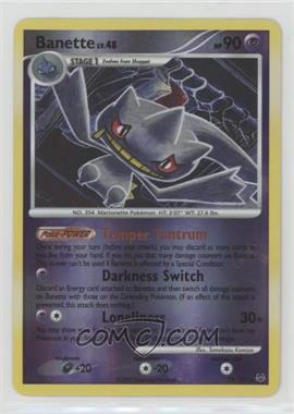 2009 Pokémon - Platinum - [Base] - Reverse Foil #19 - Banette