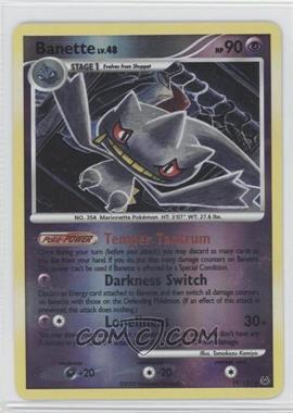 2009 Pokémon - Platinum - [Base] - Reverse Foil #19 - Banette