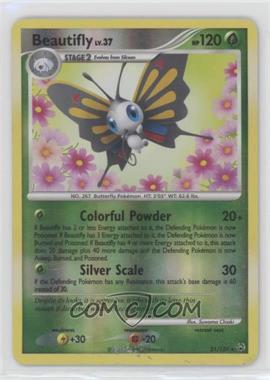 2009 Pokémon - Platinum - [Base] - Reverse Foil #21 - Beautifly