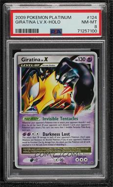 2009 Pokémon - Platinum - [Base] #124 - Holo - Giratina LV. X [PSA 8 NM‑MT]