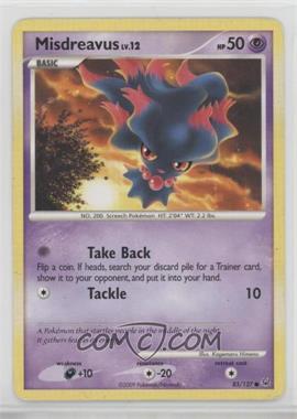 2009 Pokémon - Platinum - [Base] #83 - Misdreavus