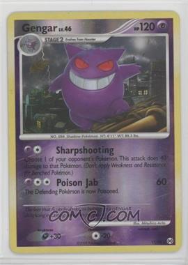 2009 Pokémon Platinum - Arceus - [Base] - Reverse Foil #17 - Gengar