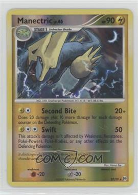 2009 Pokémon Platinum - Arceus - [Base] - Reverse Foil #22 - Manectric