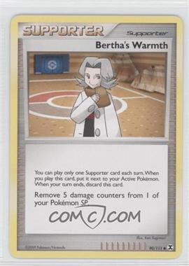 2009 Pokémon Platinum - Rising Rivals - [Base] #90 - Bertha's Warmth