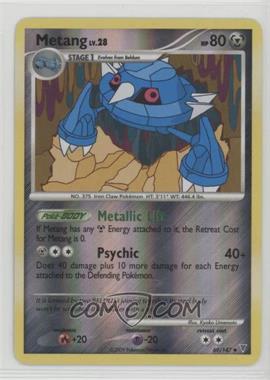 2009 Pokémon Platinum - Supreme Victors - [Base] - Reverse Foil #69 - Metang