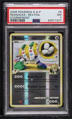 2009 Pokémon Platinum - Supreme Victors - [Base] - Reverse Foil #9 - Regigigas [PSA 7 NM]