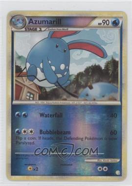 2010 Pokémon - HeartGold & SoulSilver - [Base] - Reverse Foil #2 - Azumarill