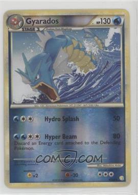 2010 Pokémon - HeartGold & SoulSilver - [Base] - Reverse Foil #4 - Gyarados [EX to NM]