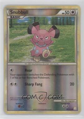 2010 Pokémon - HeartGold & SoulSilver - [Base] - Reverse Foil #82 - Snubbull