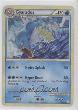 2010 Pokémon - HeartGold & SoulSilver - [Base] #4.2 - Gyarados (Cracked Ice Holo) [EX to NM]