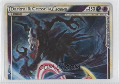 2010 Pokémon HeartGold & SoulSilver - Triumphant - [Base] #99 - Darkrai and Cresselia Legend