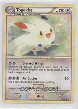 2010 Pokémon HeartGold & SoulSilver - Undaunted - [Base] #9 - Holo Rare - Togekiss [EX to NM]