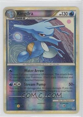 2010 Pokémon HeartGold & SoulSilver - Unleashed - [Base] - Reverse Foil #17 - Kingdra