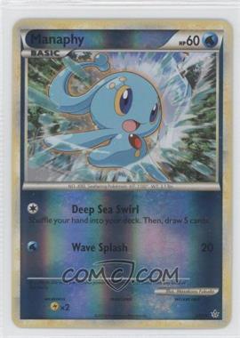 2010 Pokémon HeartGold & SoulSilver - Unleashed - [Base] - Reverse Foil #3 - Manaphy