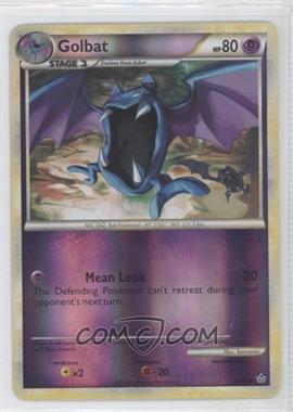 2010 Pokémon HeartGold & SoulSilver - Unleashed - [Base] - Reverse Foil #30 - Golbat