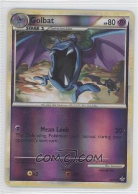 2010 Pokémon HeartGold & SoulSilver - Unleashed - [Base] - Reverse Foil #30 - Golbat