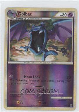 2010 Pokémon HeartGold & SoulSilver - Unleashed - [Base] - Reverse Foil #30 - Golbat