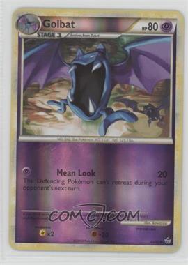 2010 Pokémon HeartGold & SoulSilver - Unleashed - [Base] - Reverse Foil #30 - Golbat